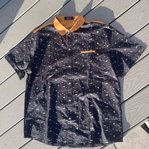 Black and Gold Men's Shirt